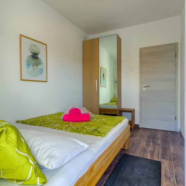 Bedrooms, Apartment house Miljkovica, Apartments Miljkovica & Viric, Vir island, Croatia Vir