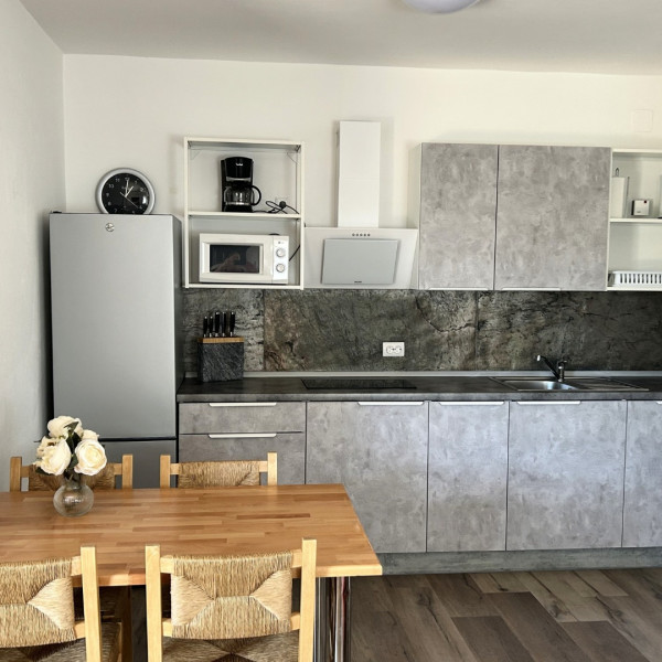 Kitchen, Apartment house Virić, Apartments Miljkovica & Viric, Vir island, Croatia Vir